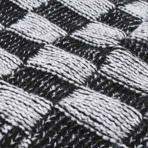 Gorro de punto sin borde con forro polar para hombre, gorro de moda, gorro de punto jacquard cálido y grueso - Product Image 2