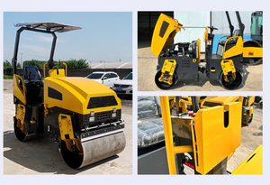 Vente directe usine – Petit rouleau compact vibrant <span class=keywords><strong>de</strong></span> 0,3 à 1 tonne <span class=keywords><strong>de</strong></span> capacité, haute efficacité <span class=keywords><strong>de</strong></span> travail, machine <span class=keywords><strong>de</strong></span> construction à roues en acier avec moteur - Product Image 4