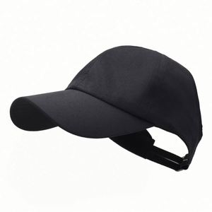 หมวกกีฬาผู้ชายและผู้หญิงขายส่ง หมวกวิ่งโพลีเอสเตอร์สำหรับฤดูร้อน หมวกกันแดด หมวกเบสบอลแห้งเร็ว - Product Image 2