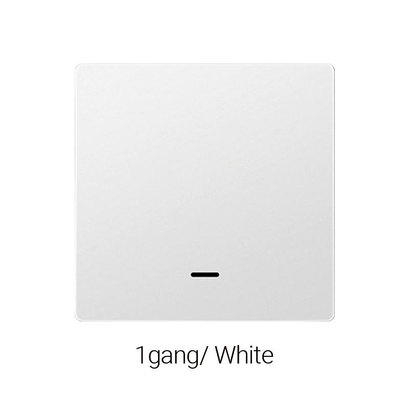 WiFi+RF Universal Single/Live-Neutral Wire 1-Gang White