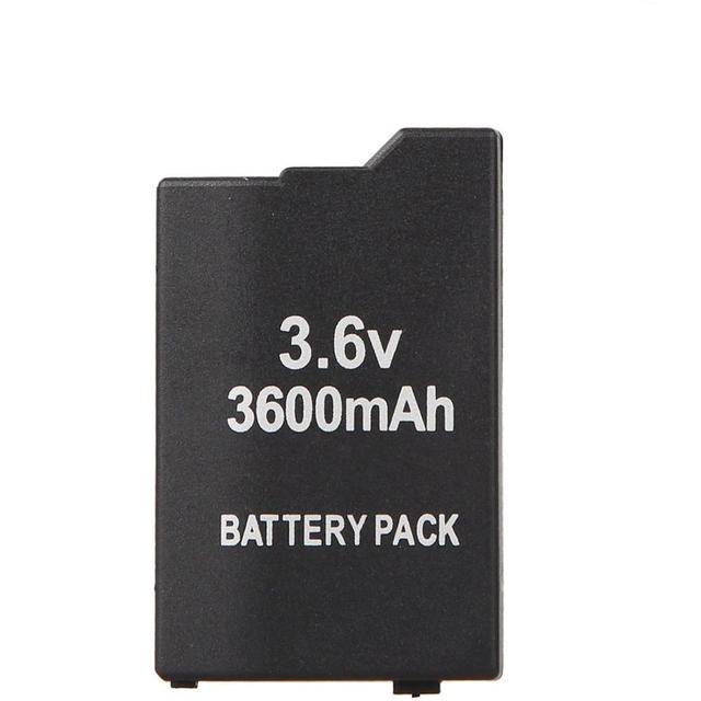 New Battery for PSP 1000 Game Console Video Battery 3.6V 3600mAh Stamina Games Rechargeable Pack for Psp 2000/3000 Battery
