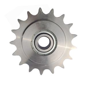 ISO-gecertificeerde roestvrijstalen spanrol ASA50 SS304 kettingtandwiel met lager - Product Image 4