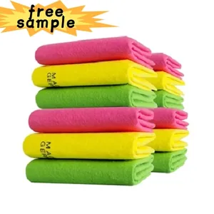 Nonwoven Cleaning Cloth Set Strong Water Absorbent Dish Washing Towel Kitchen Cleaning Rags