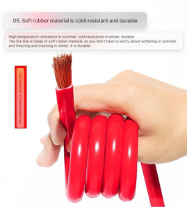 इलेक्ट्रिक वेल्डिंग मशीन के लिए विशेष केबल. विभिन्न वेल्डिंग मशीनों का उपयोग किया जा सकता है - Product Image 3