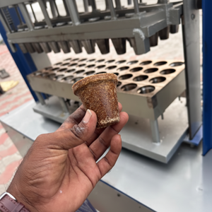Tasse de thé biodégradable de rendement élevé faisant à machine la tasse automatique formant l'équipement pour la production jetable écologique - Product Image 1