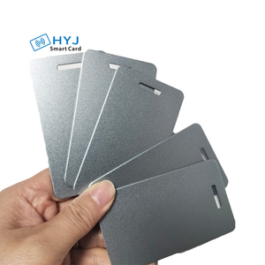 Etiqueta de aluminio en blanco con troquelado personalizado etiqueta de bolsa de aluminio anodizado con perforadora Etiqueta de equipaje de Metal en blanco - Product Image 3