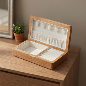 Hot Sales High Quality Luxury Solid <b>Wood</b> Handmade <b>Laser</b> <b>Engraved</b> Cherry Walnut Box Qingmu QH0238 Custom Orders Accepted - Product Image 3