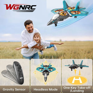 WGNRC V17 Aereo Telecomandato in Schiuma EPP, Auto con Funzione di Volo a 360°, Giocattolo Aereo RC con Mantenimento dell'Altitudine, Cambio di Velocità e Sensore di Gravità - Product Image 6