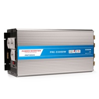 Onduleur Pretiosus avec chargeur Onduleur à onde sinusoïdale pure 5000 W 5KW 5000 Watt 12V 24V 48V DC à AC 100V 110V 220V 230V 240V