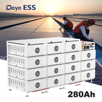Новый модуль аккумуляторной батареи Deye BOS-B 280 Ач, 14,4 кВт·ч - 240 кВт·ч, универсальный, высоковольтный, LiFePO4, с BMS, возможность параллельного подключения до 20 устройств