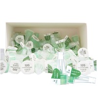 100 aiguilles universelles pour stylo à insuline, pointe fine, 31g 32g, 6mm 4mm, pour usage domestique, hospitalier et vétérinaire