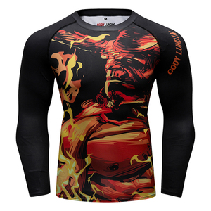 Maillots de combat Cody Lundin pour BJJ, grappling, MMA, Jiu Jitsu, sans Gi, vêtements de combat et de fitness - Product Image 5