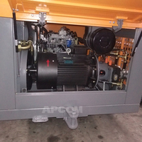 Compresseur à vis diesel APCOM 110SCY-10, compresseur à air à vis diesel, 10 bar, 12 m3, 425 CFM, haute pression, 425 CFM