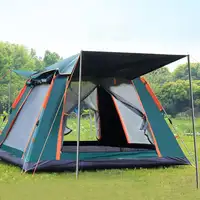 Grande gonfiabile di lusso per 4-6 persone acquista una grande tenda da campeggio esterna impermeabile per famiglie automatica in vendita