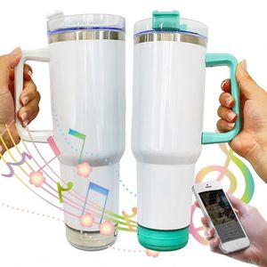 Vasos Térmicos de 40oz para Sublimación con Altavoz, Vasos Térmicos de Aventura de 40oz con Altavoces para Transferencia por Sublimación, Disponibles en Almacén de EE. UU. - Product Image 2