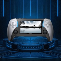 Consola de Juegos Portátil Mini Project X, Consola de Videojuegos HD de Dos Jugadores con Doble Mando para Niños
