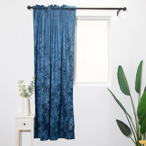 Rideaux occultants de luxe en velours doré DaiRui pour salon, vente en gros Amérique du Sud - Product Image 2