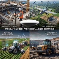 Antenne multi-GNSS haute précision, antenne RTK pleine fréquence avec bande S et message court BDS