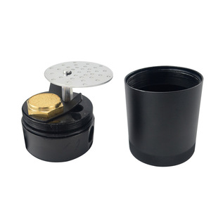 Poyracing Oil Catch Can With <b>Bracket</b> And Hose Kit For Honda Civic 16-17 <b>Black</b> Metal Retrofit Upgrade - Product Image 4