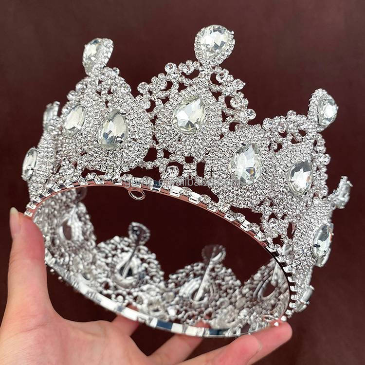 Королевские короны, полностью круглые кристаллы, красивый головной убор