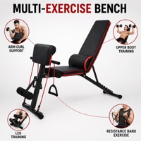 Chaise romaine pliable réglable en métal avec inclinaison pour exercices d'extension du dos et des jambes, usage commercial