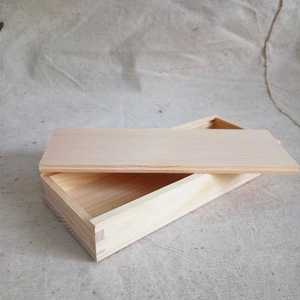 Slide Lid Small Wooden Box mall wooden boxes unfinished Wooden Box,