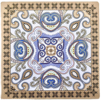 Nouveau Tapis de Mahjong Pliable de Luxe en Néoprène Écologique Antidérapant Silencieux et Imperméable pour le Divertissement et le Poker