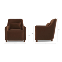 Fauteuil simple en bois massif de haute qualité, confortable, style moderne, pour salon, avec revêtement en tissu coton-lin blanc riz