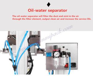 Personalizzare i tappi a vite della pompa a spruzzo a 4 ruote pneumatiche da tavolo - Product Image 6