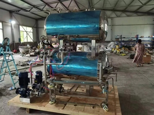 Autoclave Horizontal Grande de 4000 M3 <span class=keywords><strong>para</strong></span> Esterilización de Latas de Bebidas y Cocción, Vaporizador de Botellas de 6500L, 200L-250L - Product Image 6