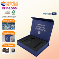 Boîte cadeau en carton ondulé rigide pliable sur mesure, prix abordable, OEM 2026 XP, emballage personnalisé en papier kraft