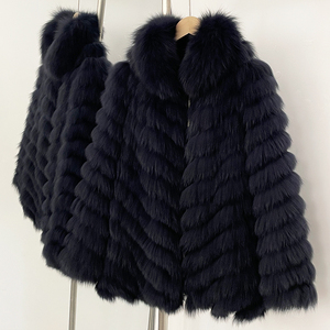 OFTBUY Brésil Vente Chaude Manteau en Véritable Fourrure de Renard pour Femme, Veste Réversible Double Face, Couleur Personnalisée, OEM, Vente en Gros, Court 60cm, Long 70cm - Product Image 6