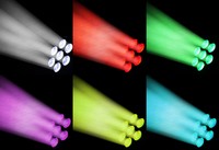 Mariage disco home party éclairage lyres lavage 7x10w rgbw led lavage 7*10