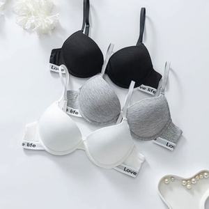 Sujetador Deportivo Ajustable para Mujer con Aros de Acero, Bandas <span class=keywords><strong>El</strong></span>ásticas Transpirables, Copas Sin Costuras, Tejido de Punto, Estilo Inglés - Product Image 2