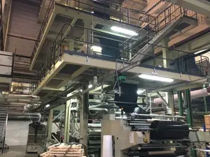 Hwyaa Drie Lagen Co-Extrusie Metro <span class=keywords><strong>Geomembrane</strong></span> Productielijn Film Blaasmachine Geomembraan Extrusie Machine - Product Image 3