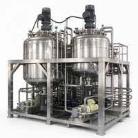 Fourniture en gros de réacteurs automatiques sous pression en acier inoxydable de 2000 L compatibles CIP et SIP, équipement de fermentation