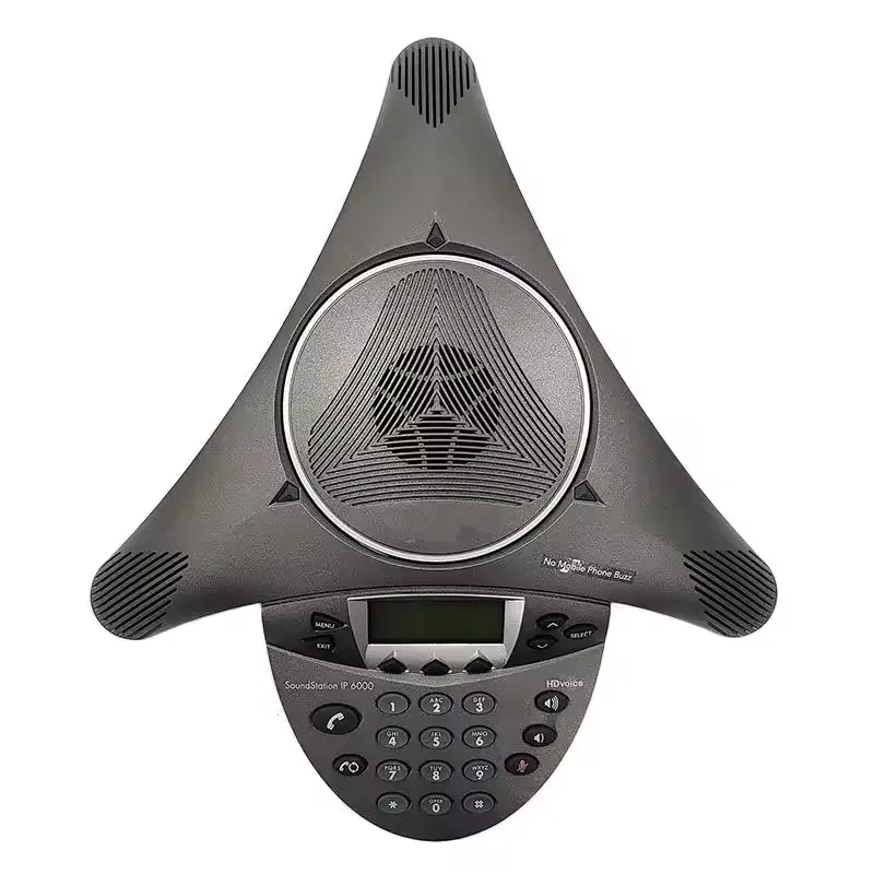 Telefone de conferência VoIP Polycom SoundStation IP6000 original em estoque