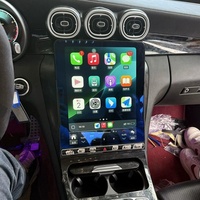 Système de navigation automobile 2016-2022, mise à niveau, nouveau panneau d'instrument Android IPS LCD, CarPlay, connexion USB, garantie 1 an pour Benz GLC