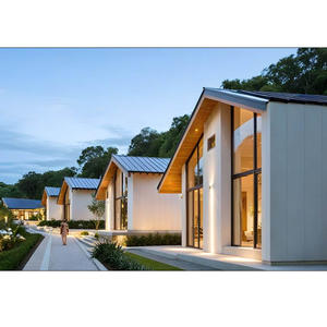 Maisons préfabriquées 2 chambres à coucher Maisons préfabriquées de luxe Villas en acier léger Maisons manufacturées Kits de maisons préfabriquées - Product Image 1