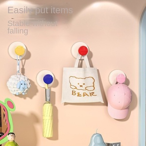 Duy nhất Tier nhựa lưu trữ móc mạnh mẽ Khả năng chịu tải Punch-Miễn phí phía sau Túi Chìa Khóa lối vào tường cửa đồ lặt vặt tổ chức - Product Image 3