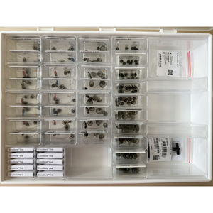 Étui de montage Phonak 4.0 – Ensemble complet de récepteurs de différentes tailles (S, M, P) – Dôme ventilé à puissance ouverte, disque Cerushield – Étui de montage Phonak - Product Image 1