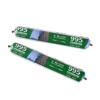 Colle à forte adhérence pour panneaux composites en aluminium Lingtai 995, adhésif structurel neutre en silicone pour le travail du bois de haute qualité
