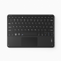 Kenke sarung Keyboard 10.5 inci, sarung magnetik bantalan sentuh portabel kantor bisnis untuk iPad Pro 456 12.9 inci