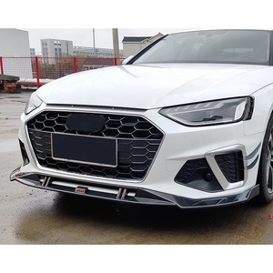 Lèvre avant en fiber de carbone pour Audi A4 2020 2021 <span class=keywords><strong>2022</strong></span> - Product Image 3