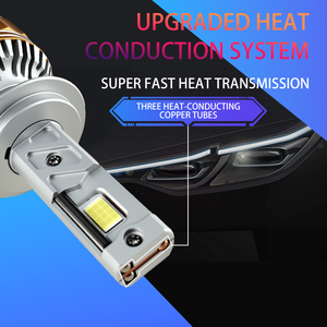 Evitek หลอดไฟหน้ารถยนต์ LED พลังงานสูงใน N11 24000lm 240W H1 H7 H11 9006ไฟหน้ารถ LED 6500K - Product Image 3