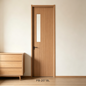 Porte coupe-feu intérieure moderne certifiée CE norme UE, insonorisée, résistante à l'eau, homologuée pour usage commercial - Product Image 5