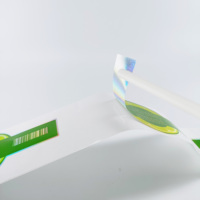 Étiquettes adhésives personnalisées, étiquettes holographiques laser de haute qualité, autocollants en vinyle pour l'emballage de cosmétiques et de vins, impression d'étiquettes adhésives