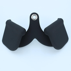 Impugnature Multi-Grip in Gomma e Acciaio, Accessorio per Cavo LAT Pulldown per Allenamento di Forza in Palestra Domestica - Product Image 4