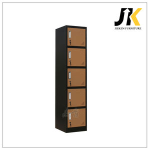 خزانة فولاذية 5 طبقات من الفولاذ المقاوم للصدأ بسعر منخفض من Almirah مفردة 5 مستقلة من المعدن لورشة عمل مدرسة صالة الألعاب الرياضية - Product Image 6