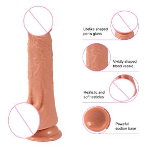 Pvc Dragon <span class=keywords><strong>Dildo</strong></span> Shop Sexspielzeug für Erwachsene Neuheit Kegel förmig Realistisch 7 Zoll Big Real <span class=keywords><strong>Dildo</strong></span> für Frauen - Product Image 2